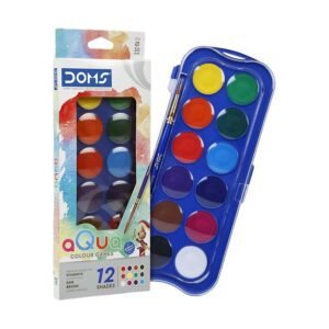 DOMS AQUA COLOUR CAKES-12SHADES