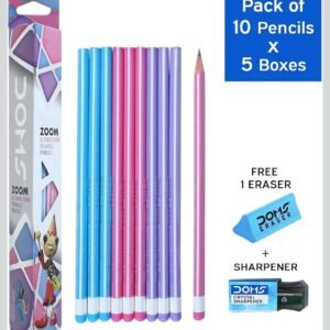 DOMS ZOOM ULTIMA DARK TRIANGLE PENCILS 10X5