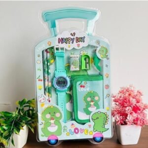 HAPPY DAY DINOSAUR STATIONERY & ACCESSORIES SET