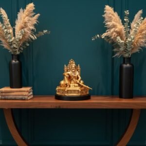 Chhatrapati Shivaji Maharaj Golden Throne Statue