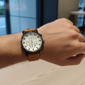 ORAHAO Men's Chronograph-Style Classic Watch