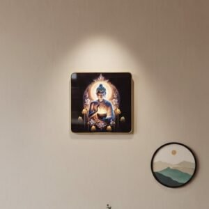 Enlightened Buddha Decorative Art Tray