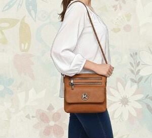 The Everyday Essential: Multi-Zip Faux Leather Crossbody