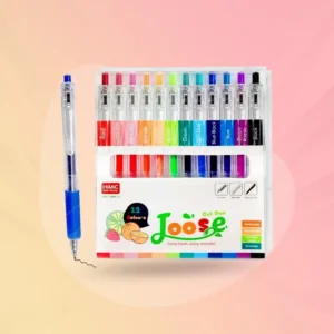 Joose 12-Piece Juicy Gel Pen Set – 0.5mm Fine Tip