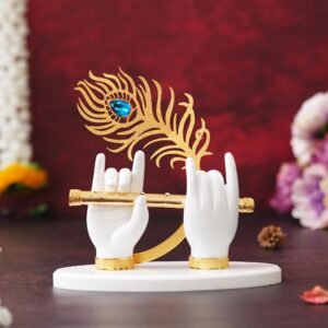 Lord Krishna’s Flute & Hands Figurine