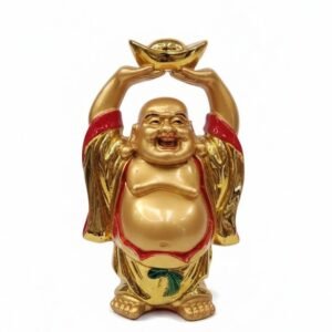 Laughing Buddha with Golden Ingot – Prosperity Edition