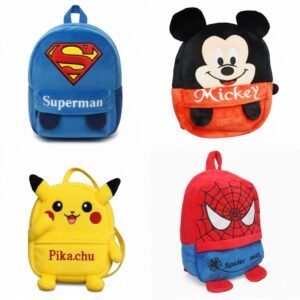 Plush Superman-Themed Toddler Backpack