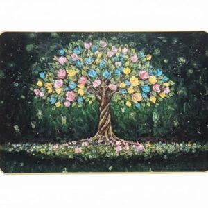 Hand-Embellished Tree of Life Wall Art