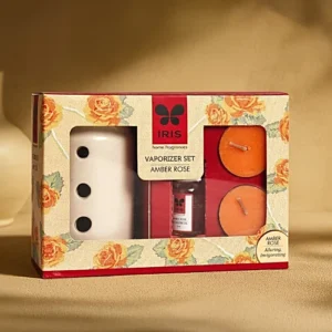 Product Overview: Iris Amber Rose Vaporizer Set