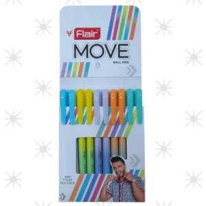 Flair MOVE Pastel Series Ball Pens - Set of 10