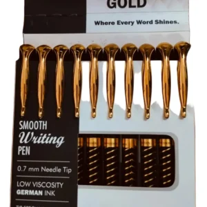Montex Impression Gold – Smooth Writing Pen (Pack of 10)
