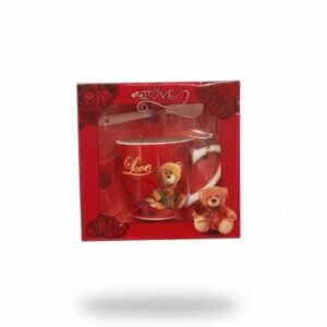 Love & Cuddles" Teddy Bear Mug Gift Set