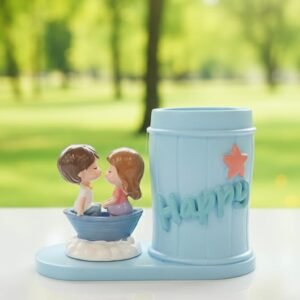 Sweet Journey" Romantic Couple Pen Holder