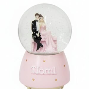 The Love of My Life" Musical Snow Globe