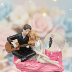 Romantic Couple Musical Snow Globe