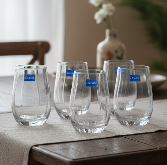 Ocean Glassware Collection – Elegant & Functional