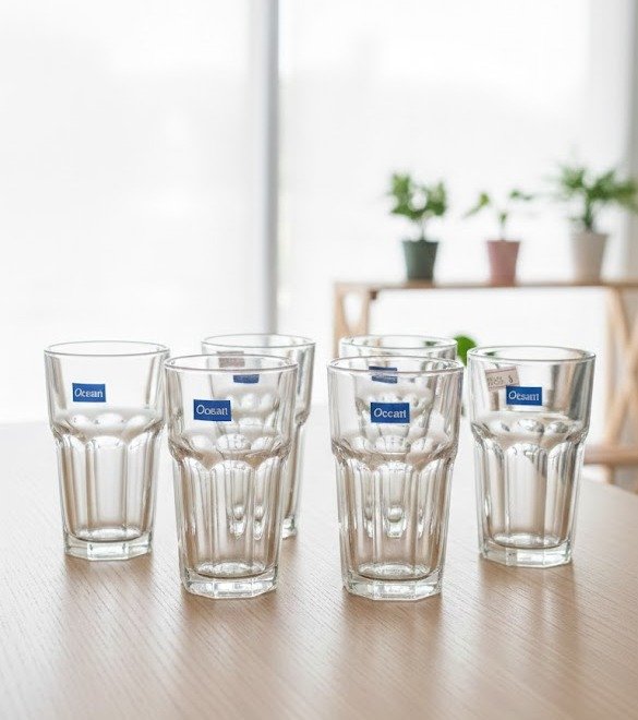 Ocean Metropolitan Highball Glass Set – Pack of 6