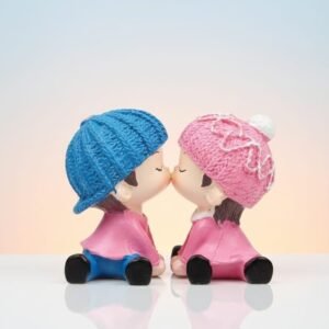 Sweet Moments Kissing Couple Figurine