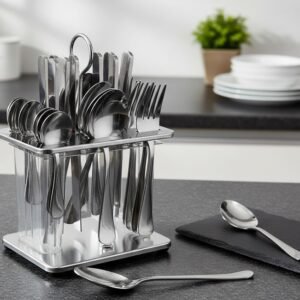 BLACK CULERY SET 24PC